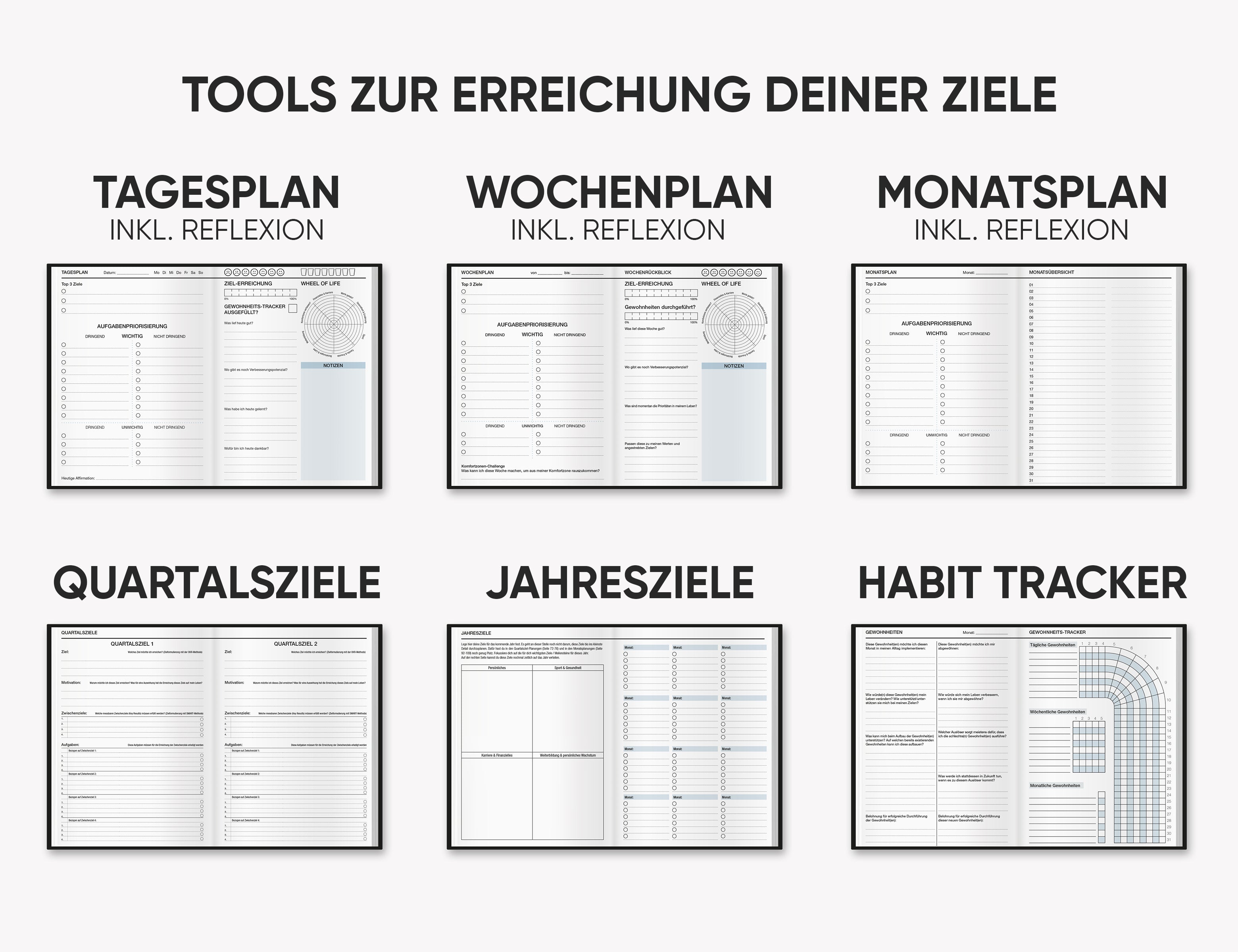 Erfolgsjournal Jahresbundle: 4x Nachfolgeversion