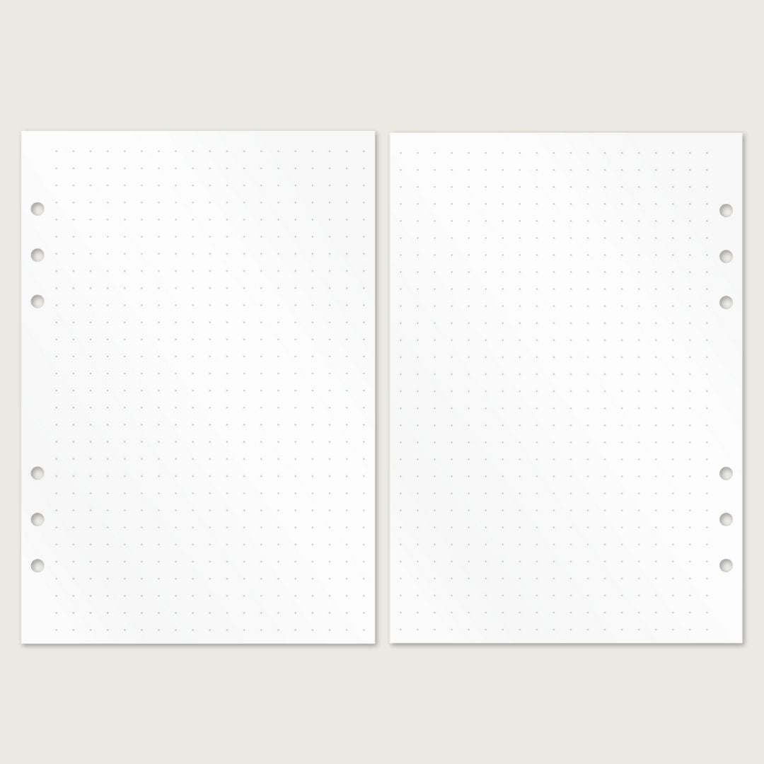 Dotted Paper - Insert Sheets (English)