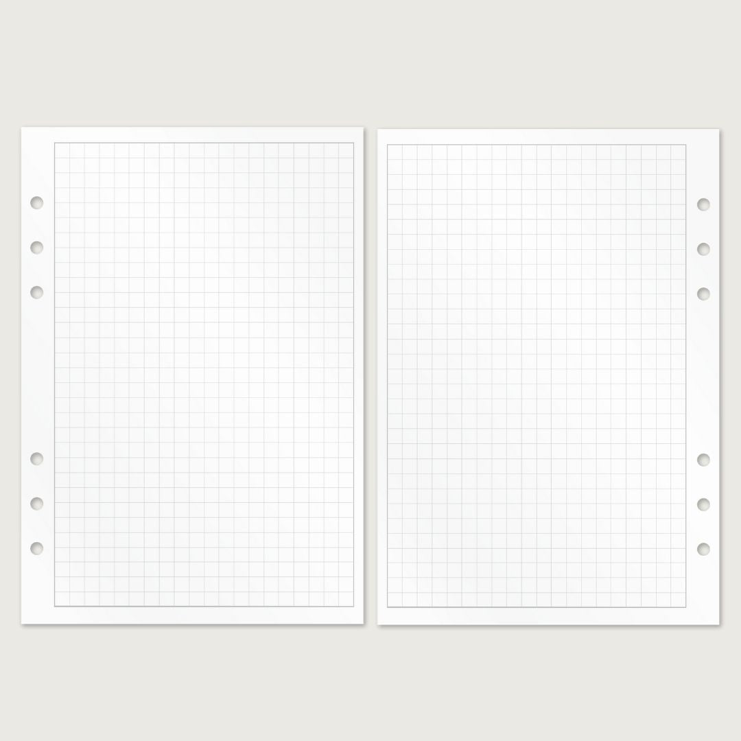 Grid Paper - Insert Sheets (English)