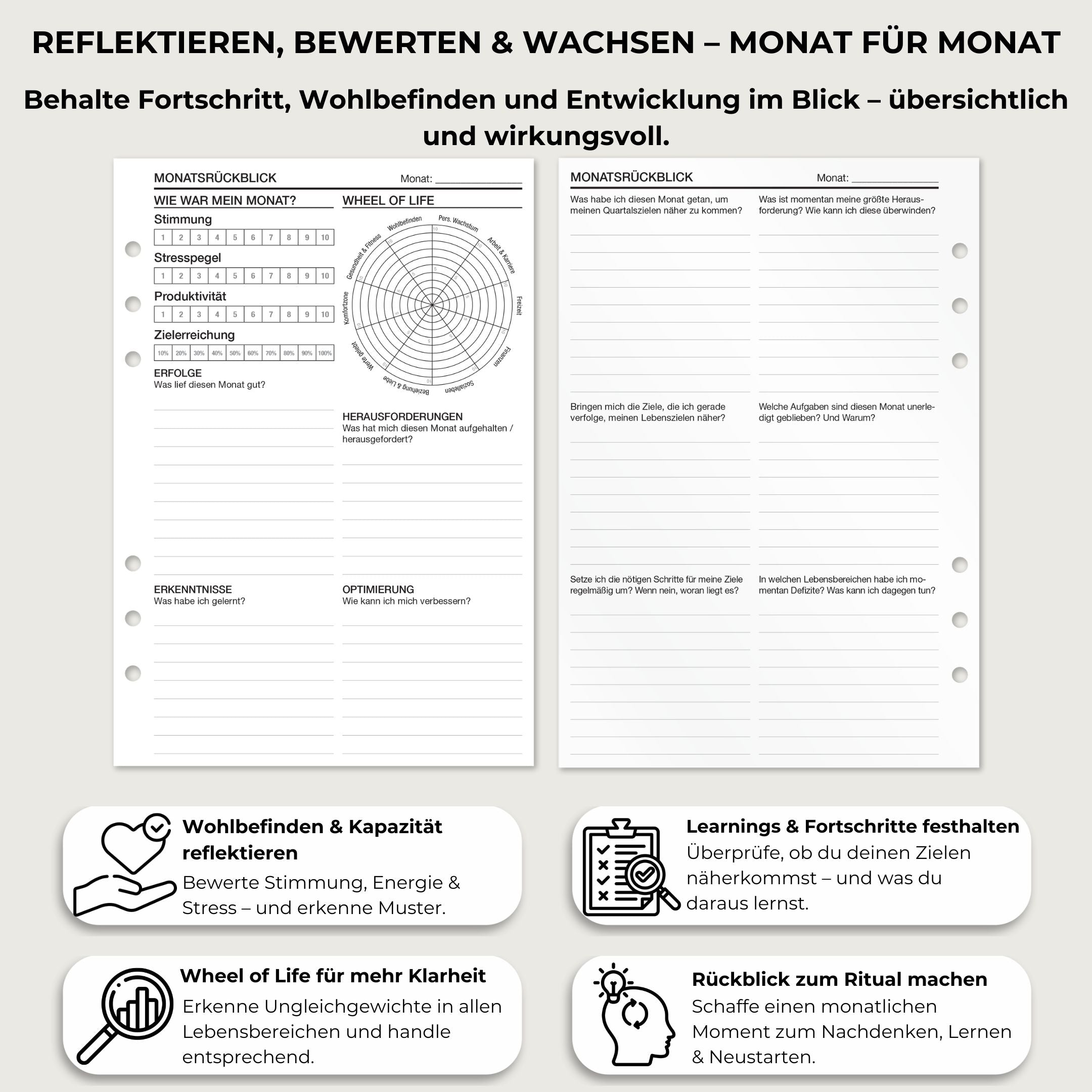 Einlagen-Bundle: 3 Monate Planung