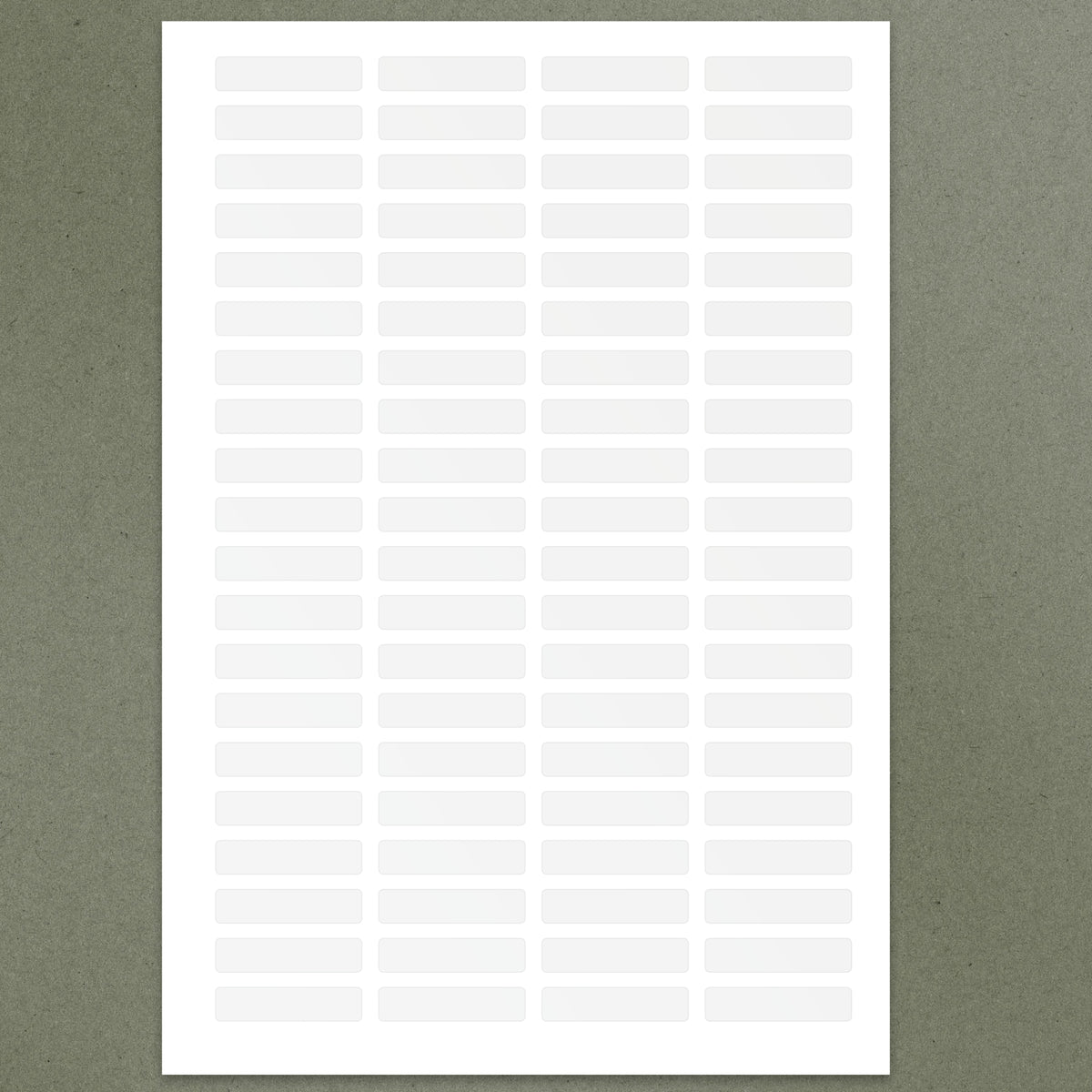 Register-Set (inkl. Sticker)