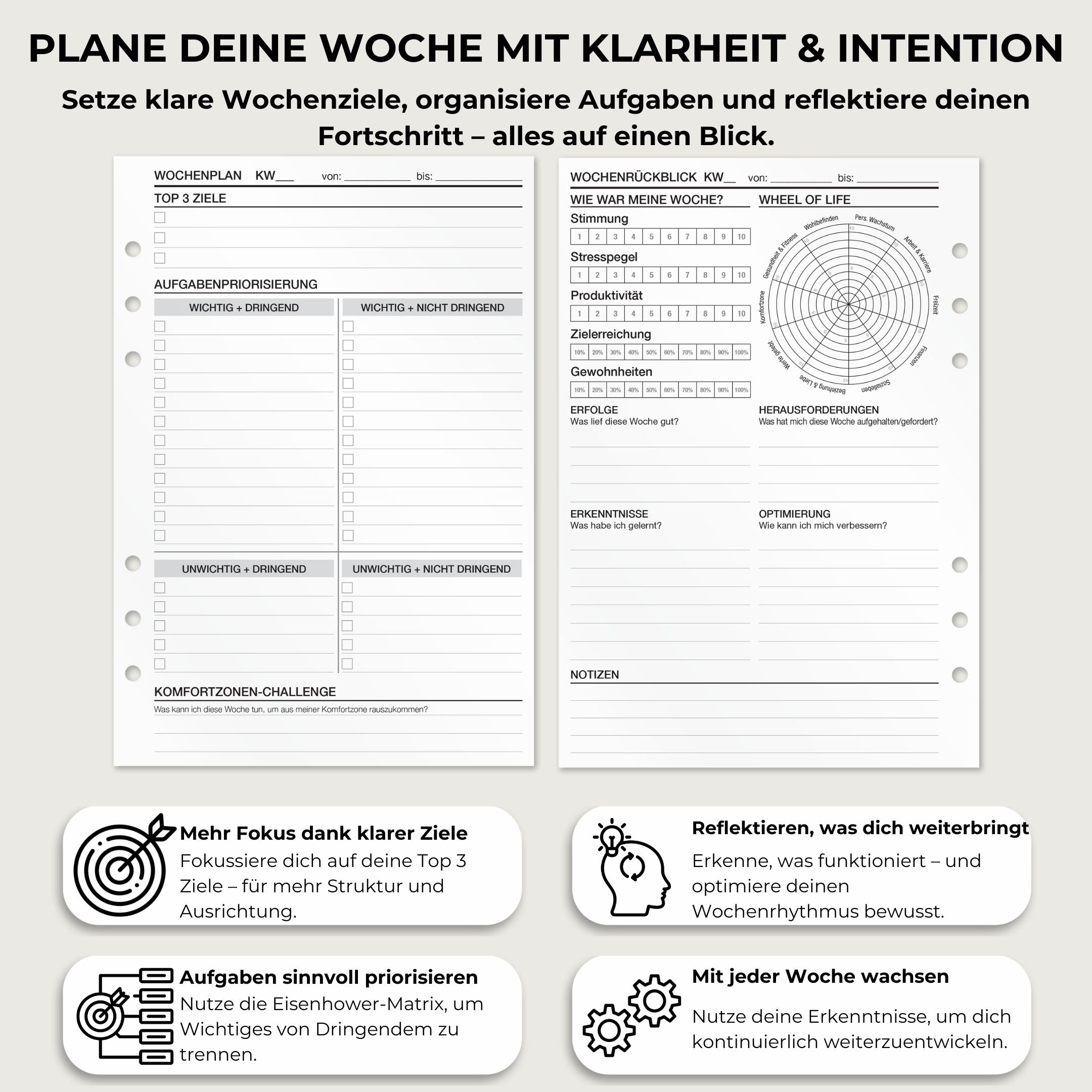 Einlagen-Bundle: 3 Monate Planung