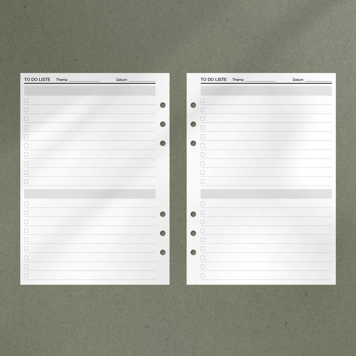 A5 Notepad - To-Do-Liste
