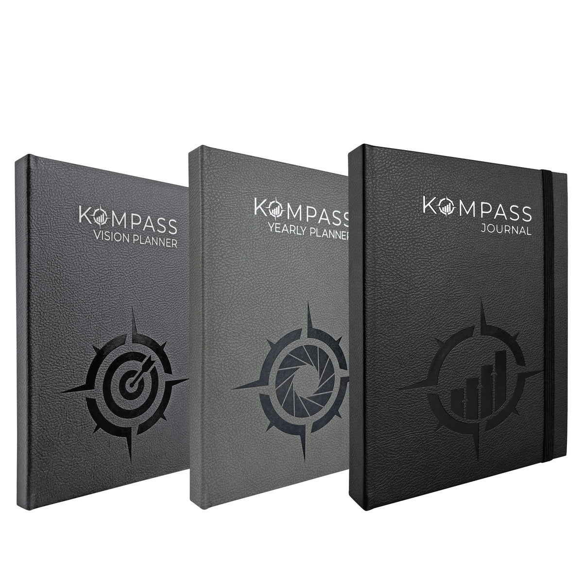 Journal Bundle - 1 x JOURNAL, 1 x VISION PLANNER, 1 x YEARLY PLANNER