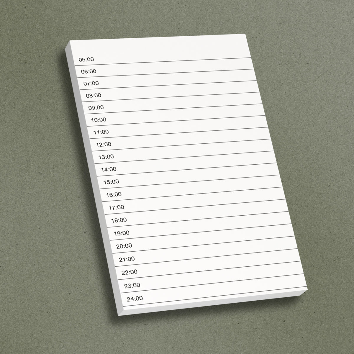 A7 Notepads - Tagesplaner (Timeboxing) - 5 Stk