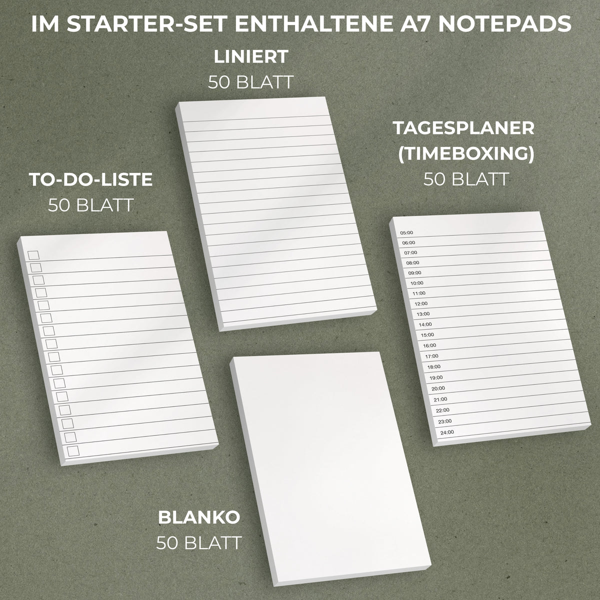 A7 Planer - Starter Set