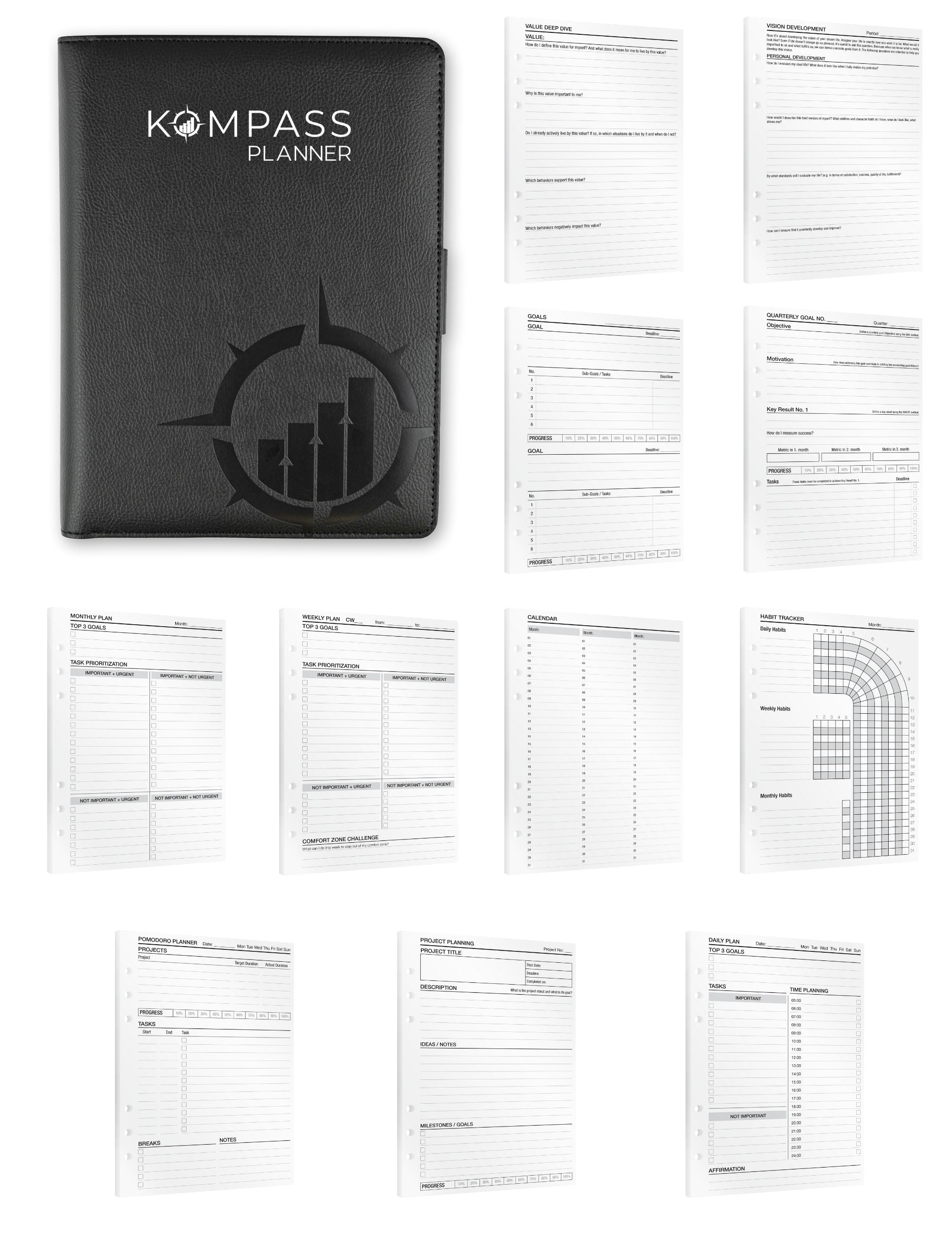 Ring Binder - Journaling Set (English)