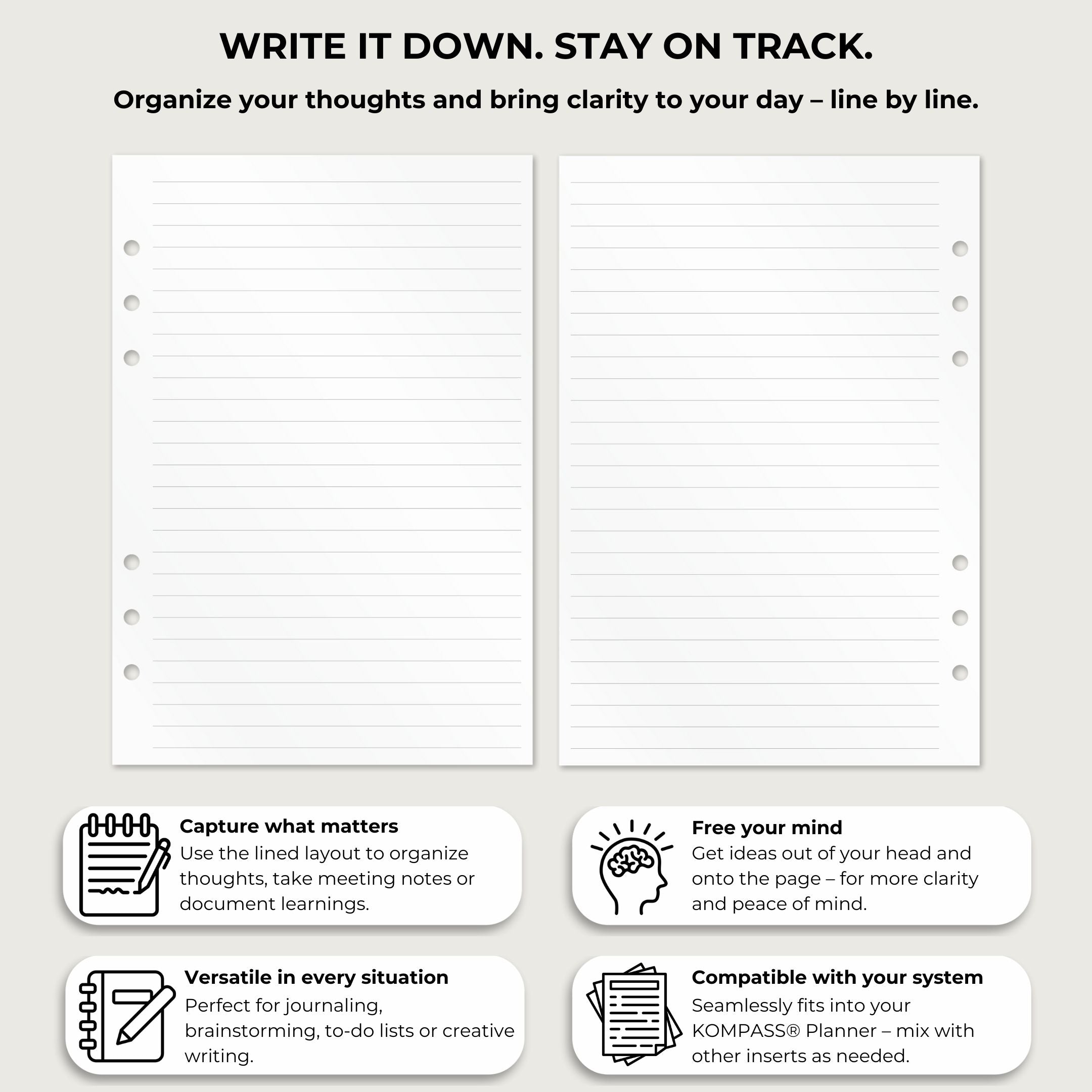 Refill Bundle - Notes (English)