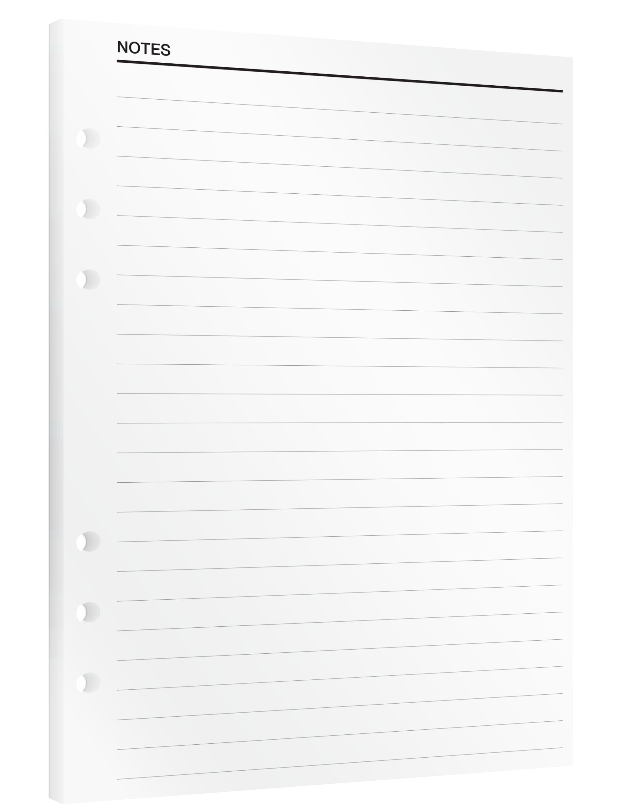 Notes - Insert Sheets (English)