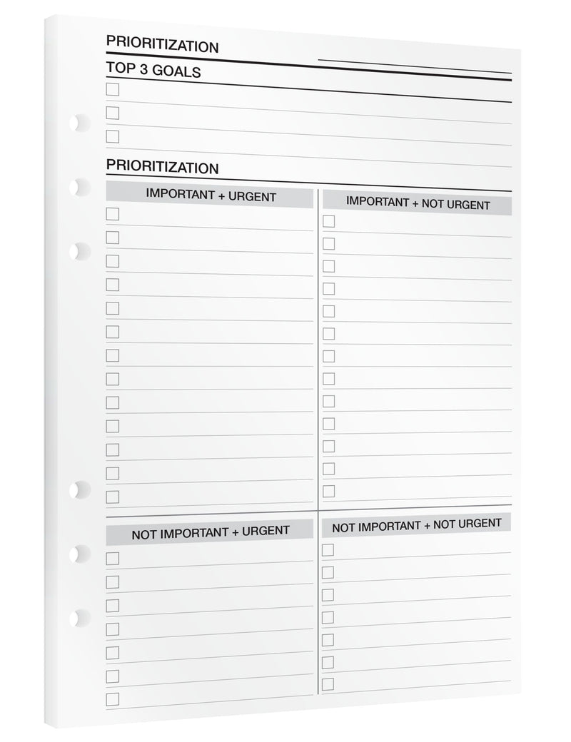 Prioritization - Insert Sheets (English)