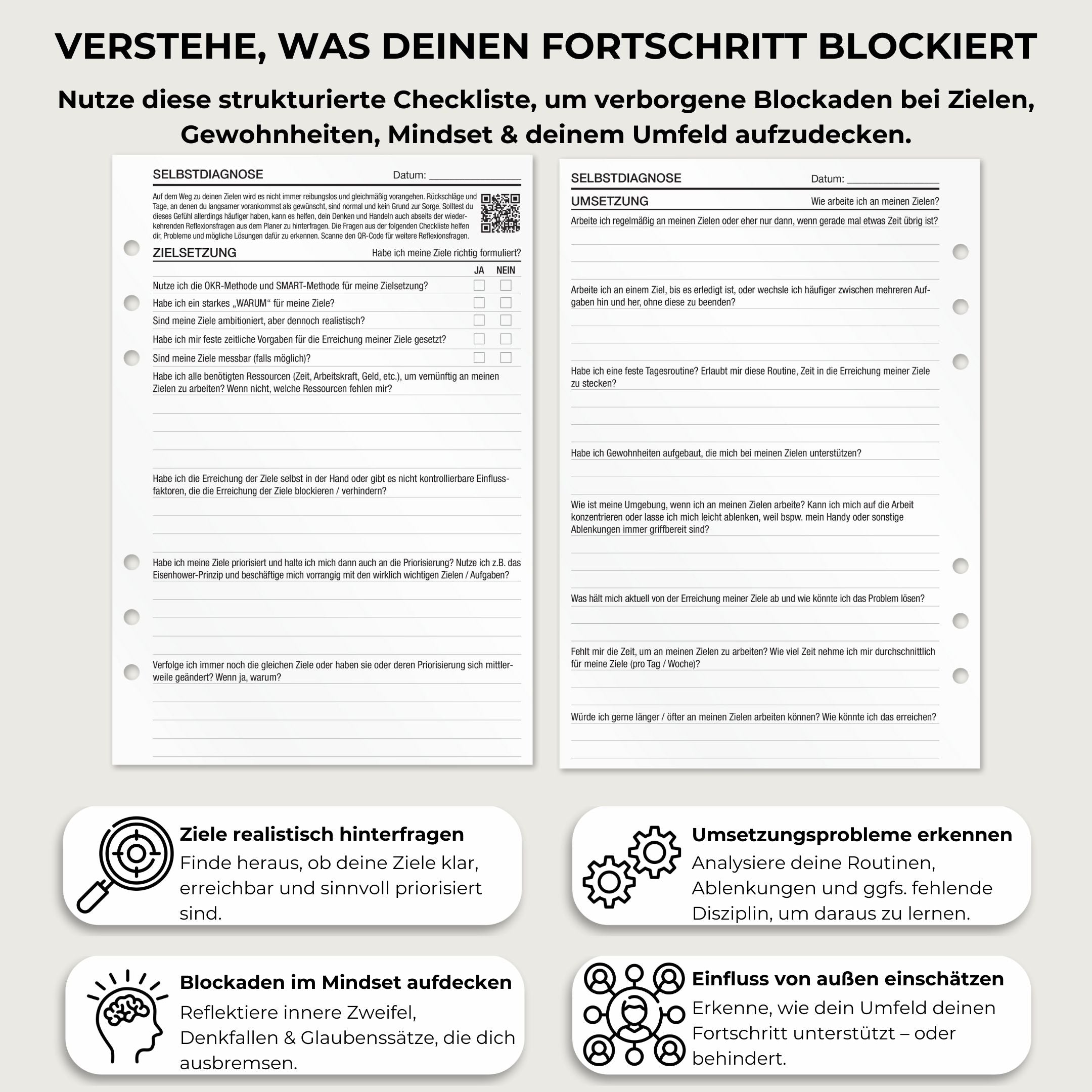 Reflexion - Einlagen (Deutsch)
