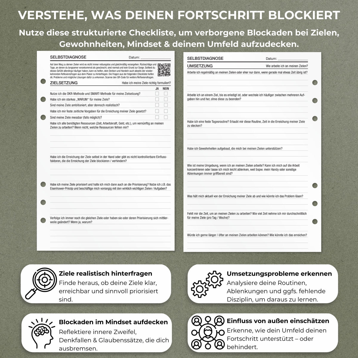 Reflexion - Einlagen (Deutsch)
