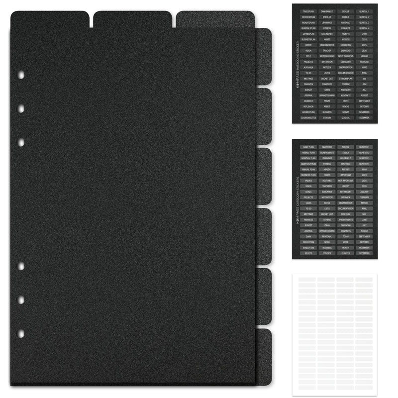Register-Set (inkl. Sticker)