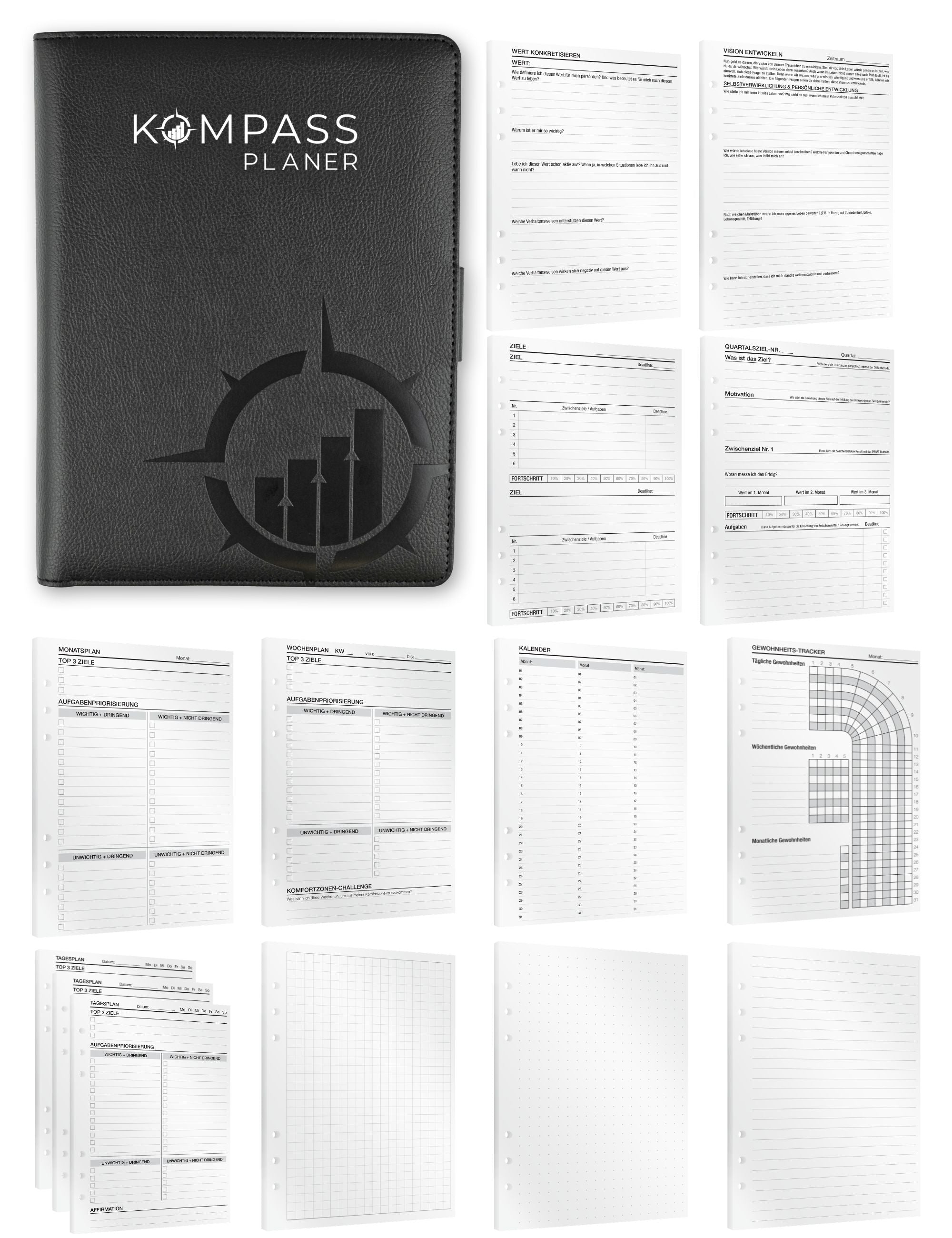 Ringbuchplaner - Planungs-Set