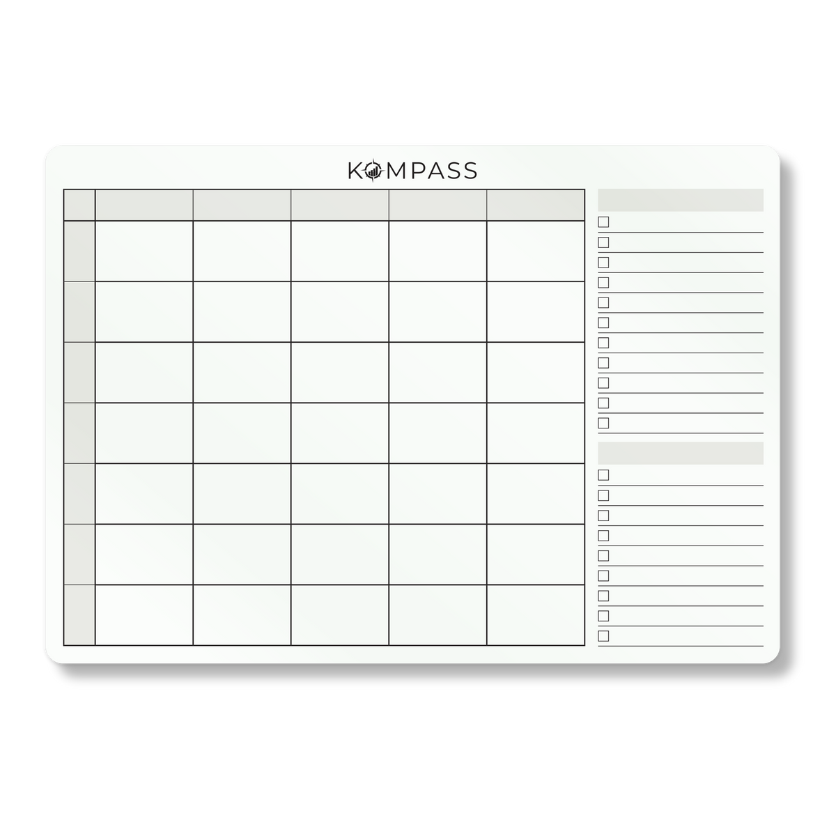 STICKY PLANNER - All-In-One-Planer (Anpassbar) - A3 - 30 x 42 cm