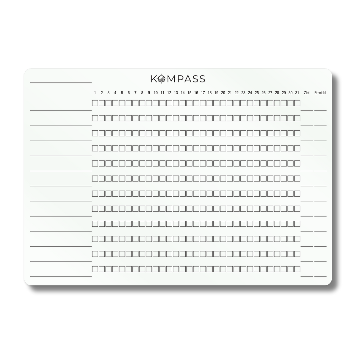 STICKY PLANNER - Habit Tracker - A5 - 15 x 21 cm