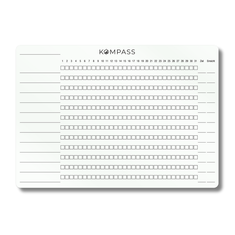 STICKY PLANNER - Habit Tracker - A5 - 15 x 21 cm