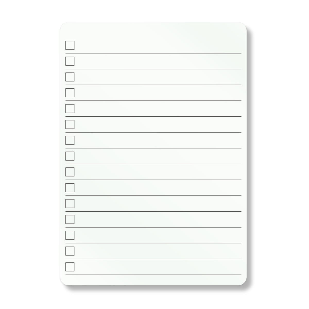 STICKY PLANNER - To-Do-List - A6 - 10 x 15 cm