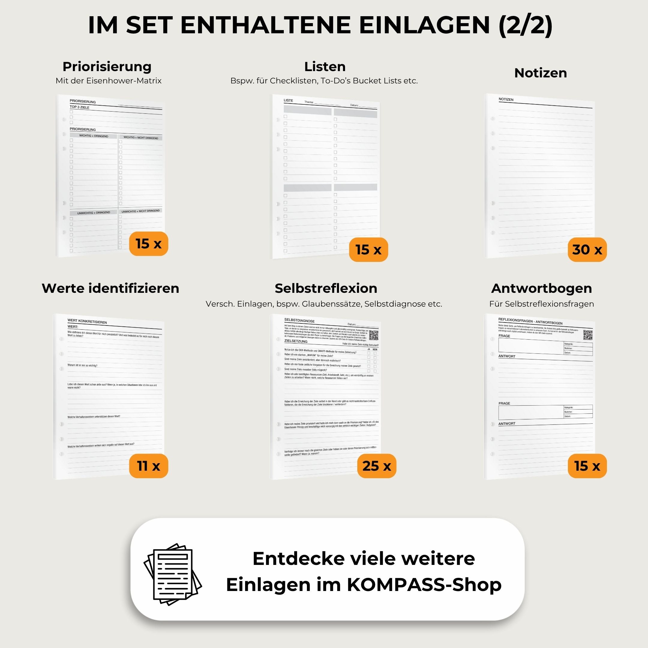 Ringbuchplaner - Starter-Set