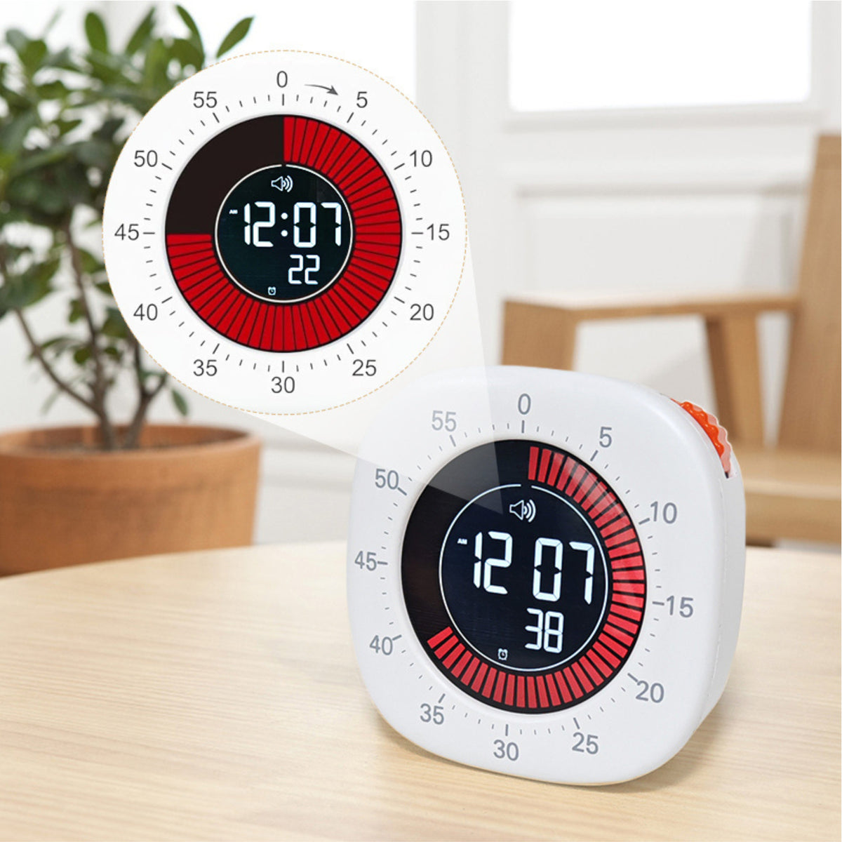 Pomodoro-Timer - Uhr, Wecker & Timer in einem