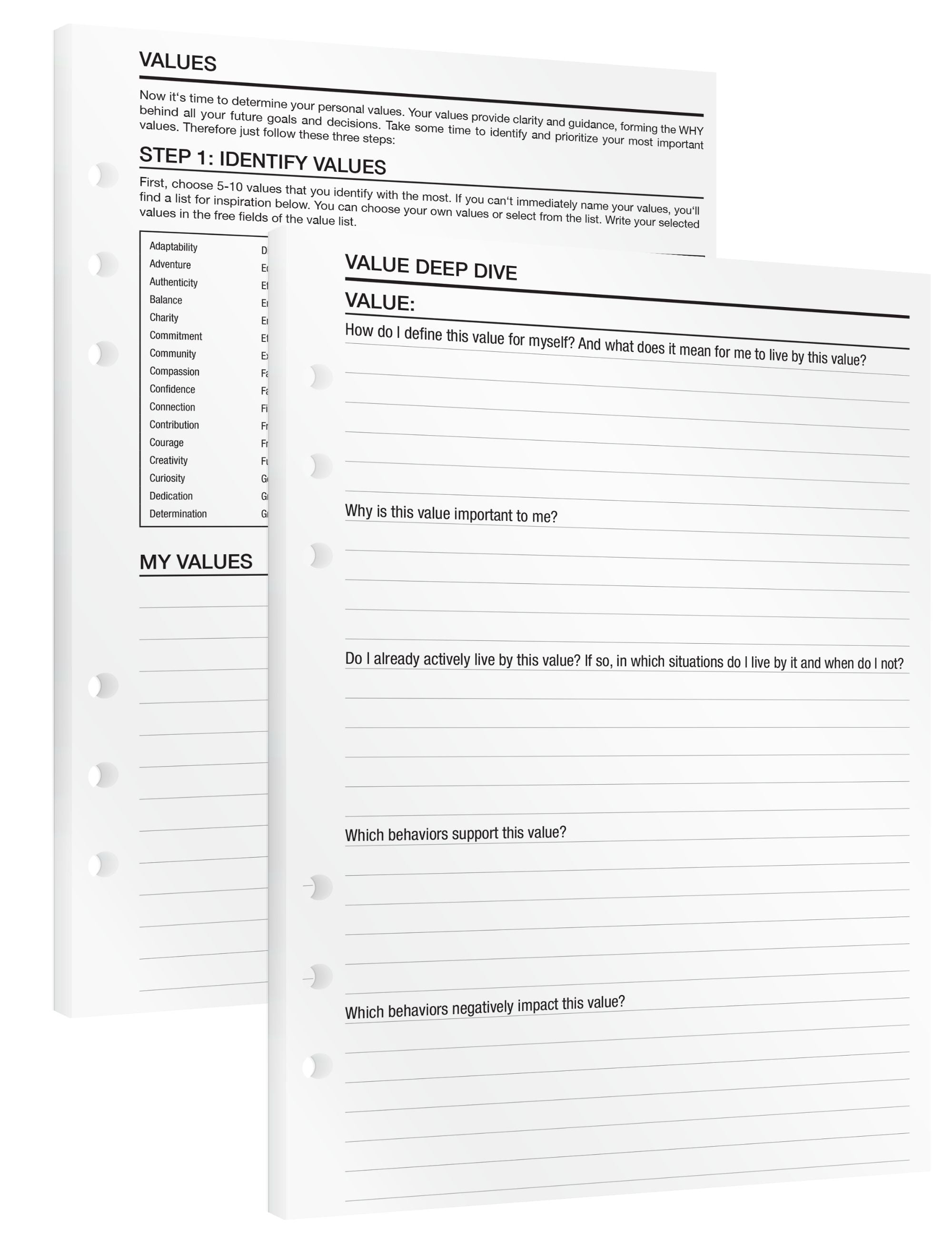 Values - Insert Sheets (English)